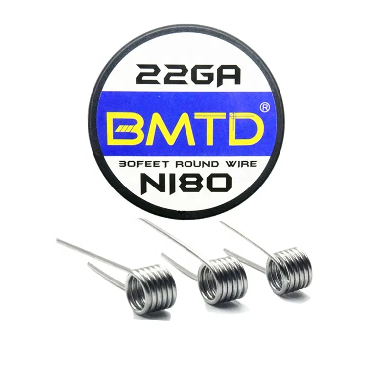 
Vape Wire Nichrome 80 Electric Resistance Heating Wire 20 22 24 26 28 30 32 gauge BMTD wire Ni80 