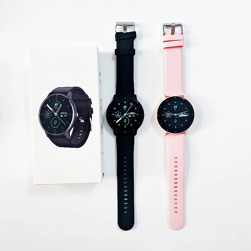 Zl02d Round Smart Watch 2023 Bluetooth Calling Full Round Screen Sport Zl02d Smart Watch