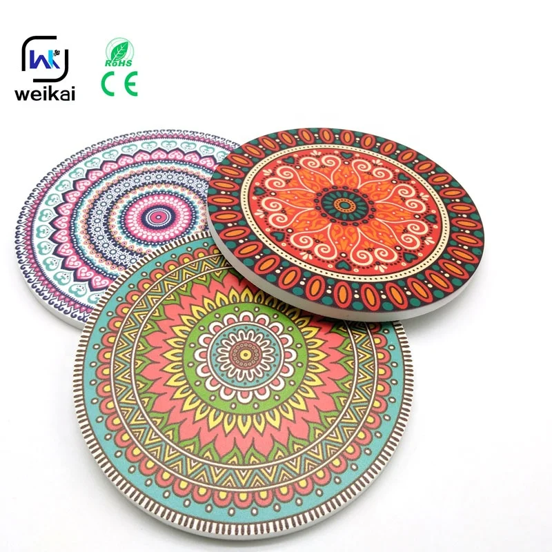 Silicone Coaster Non Slip Beer Mat Customized Logo & Size Factory Price