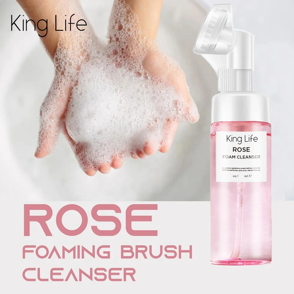 OEM Private Label Face Cleanser Amino Acid Exfoliating Acne Treatment Whitening Moisturize Cleansing Foam Mousse for Men/Women