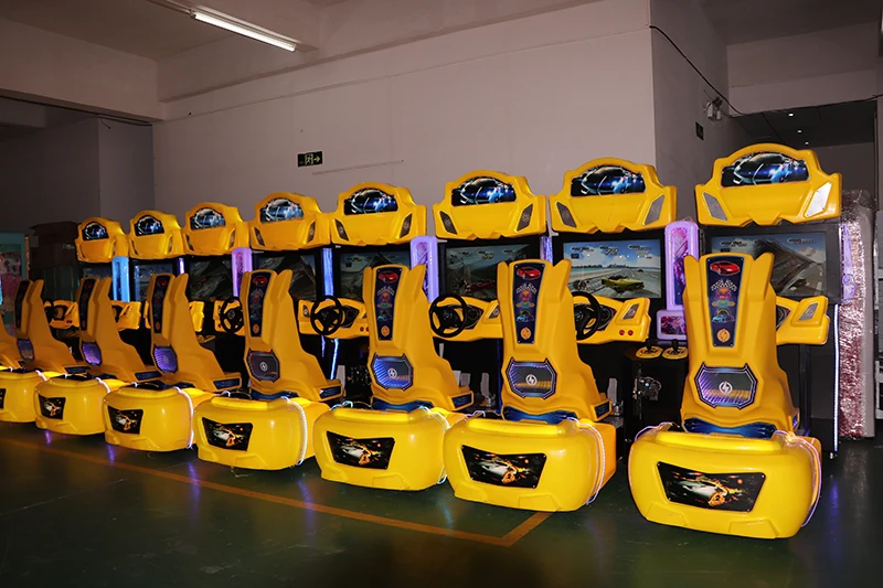 Two-player racing game Analog game console  Simulation driving car game