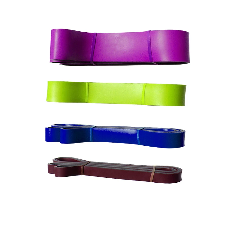 Эластичные ленты из натурального латекса, резиновая петля для тренажерного зала, для силовых тренировок и фитнеса