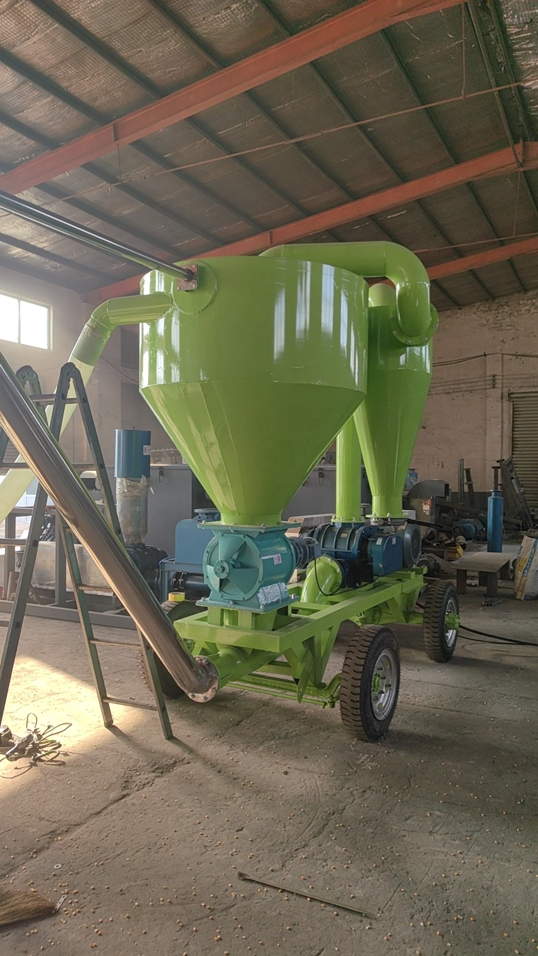 Vacuum Powder Particle Conveying/pneumatic Vacuum Grain Conveyor/powder Particle Pneumatic Conveying System