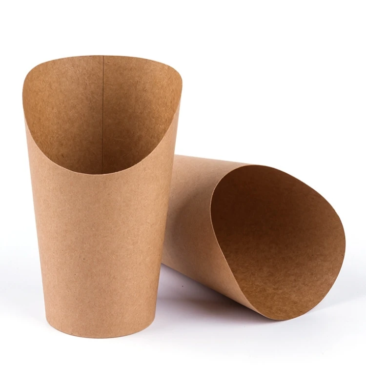 
Disposable Bread Paper Cup Fries Snack Fried Chicken Packaging Food Wrapping Grease Proof Egg Kraft Paper 