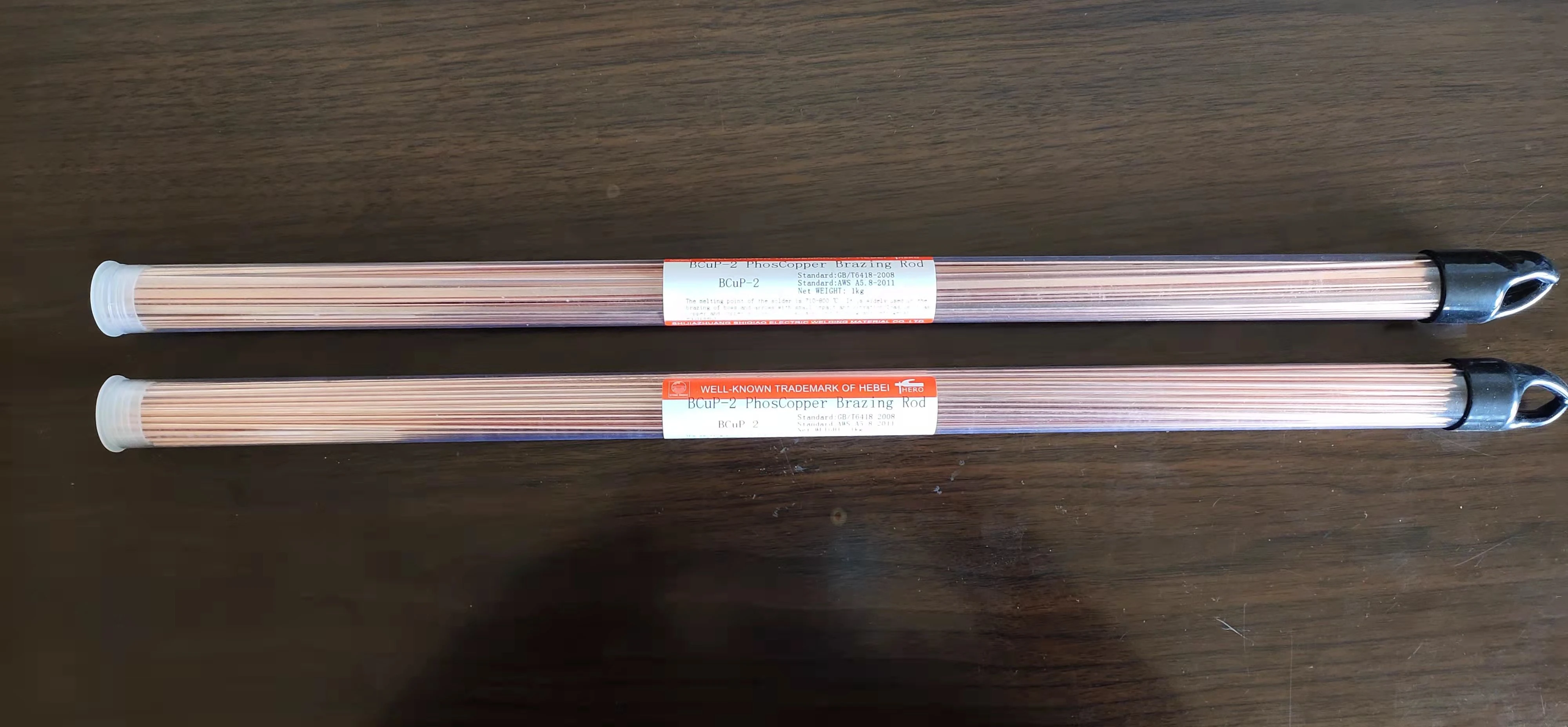 Good Price Silver Phos Copper Brazing Rod Alloys Flat Welding supplier
