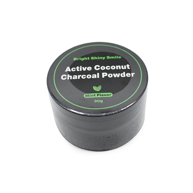Private Label Natural Activated Organic Charcoal Tooth Whitening Powder