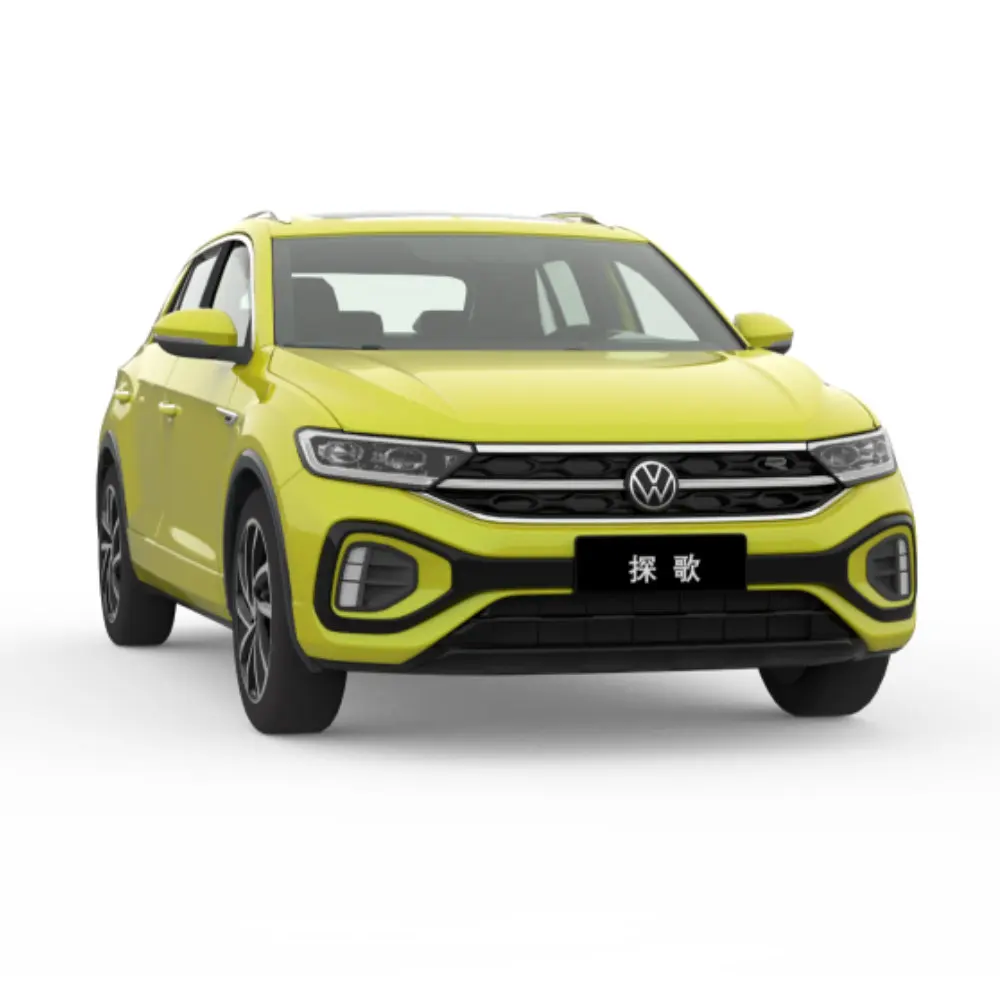 В наличии 2024 новейший VW T-ROC LHD бензиновый 5-дверный компактный внедорожник DCT турбодвигатель газон спортивный новый автомобиль