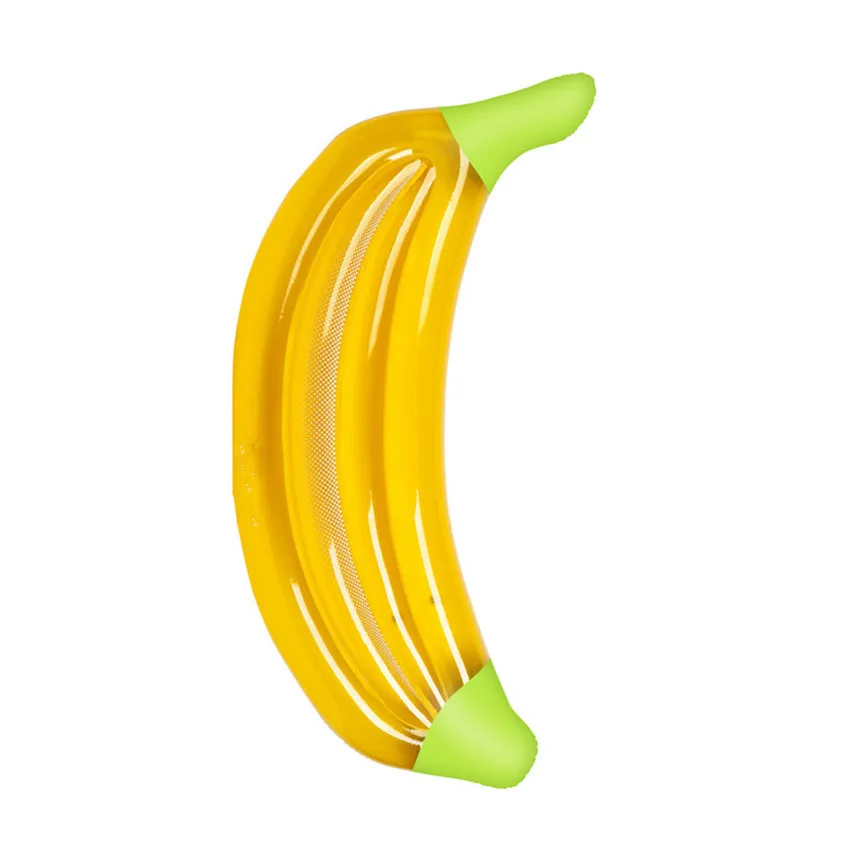 
Hot Sale Banana Inflatable Swimming Fruit Pool Air Bed Toys Floats water play equipment Inflatable floating bed row 