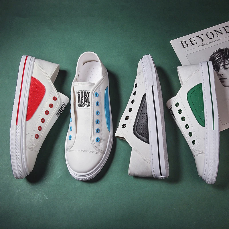 
HN6093 Latest fashion flat cheap wholesale mix colour men brand name canvas shoes running factory 