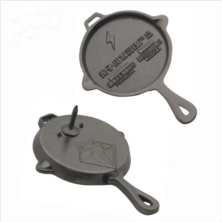 quality round hard enamel bespoke magnet badges in China