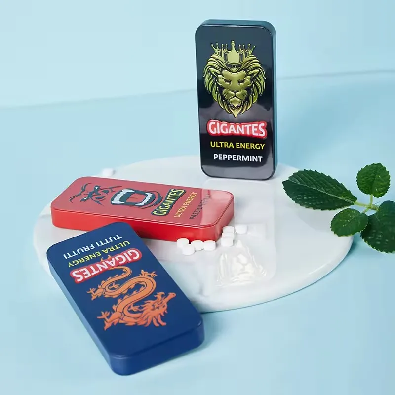 Factory wholesale high quality mint candy no sugar fresh mint candy slice snack candy