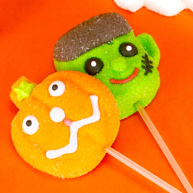 manufacturers twist Halloween candy 16G Funny Sugar Fruity Flavours Marshmallow sweet candy