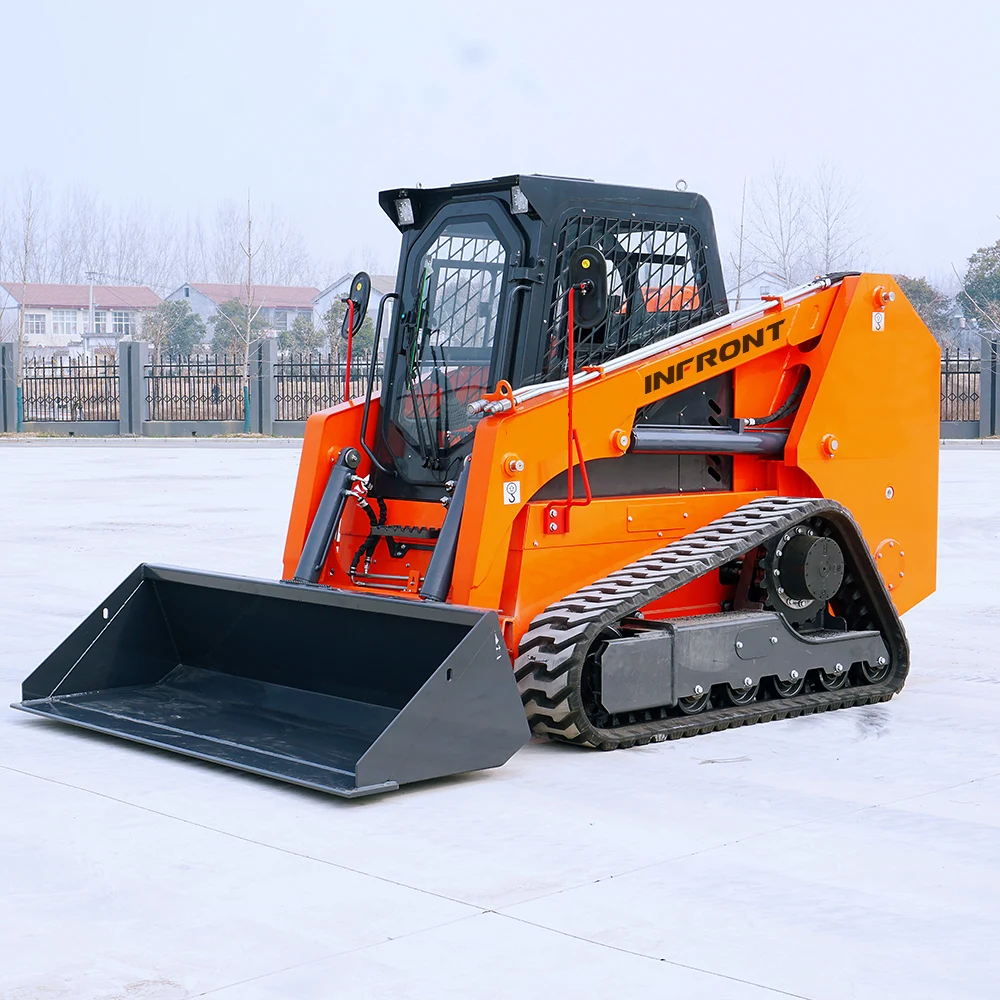 0.2 ton 0.3ton 0.4ton 0.5 ton 0.8 ton mini skid steer loader For home and construction China manufacturer skid steer loader