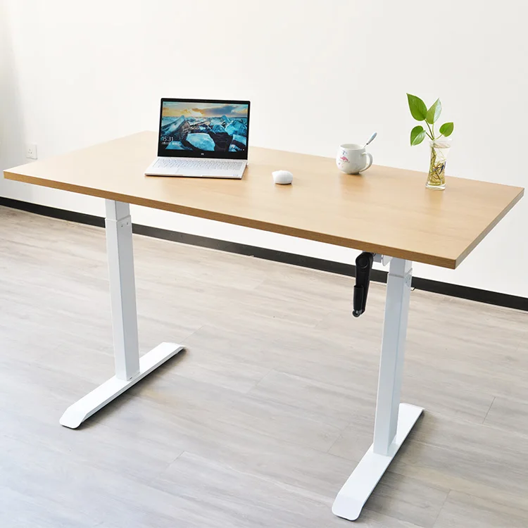 New Classic Home Furniture Moden Excellent Hand Crank Lift Height Frame Adjust Table Base