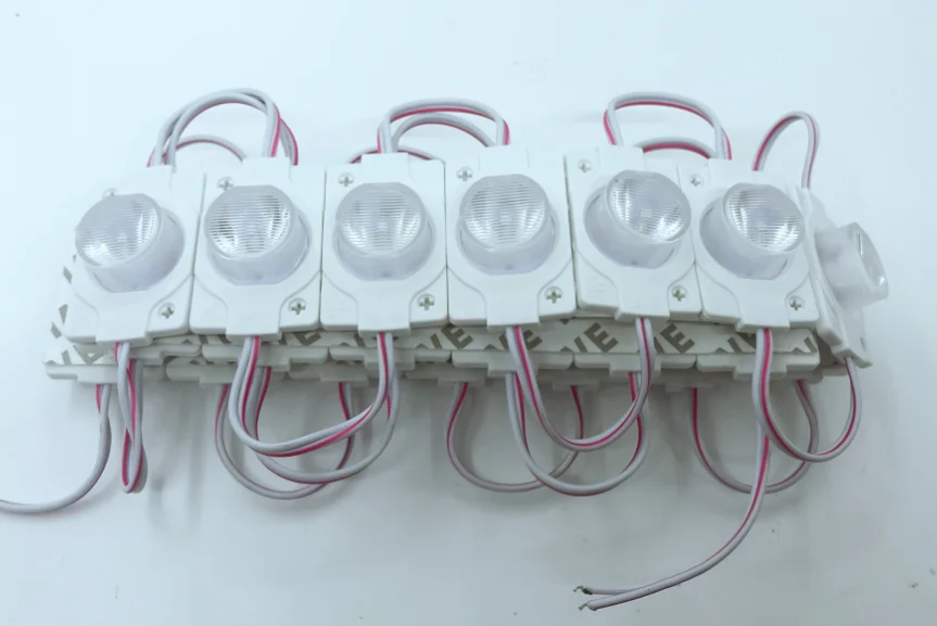 SMD2835 3030 ABS Injection Led Module With Lens For Side Light  DC12V/24V  kinds of   1 Chips 1.5W LED  Module