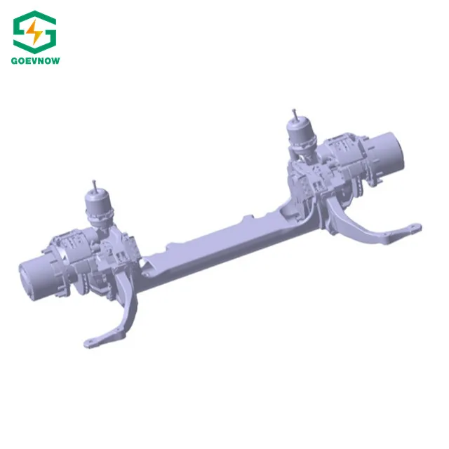 Rawsun electric wheel drive axle READ2100P for airport shuttle bus Strong torque 540v 9290nm for 50t Pure Electric truck