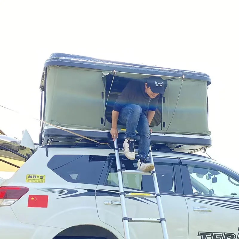 Внедорожная Автомобильная крыша палатка из стекловолокна suv с твердым корпусом на