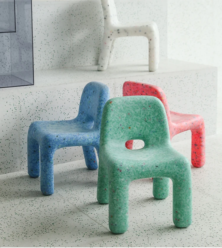 High Quality New Design PE Nordic Chair Home Use Indoor Kids Children Chair