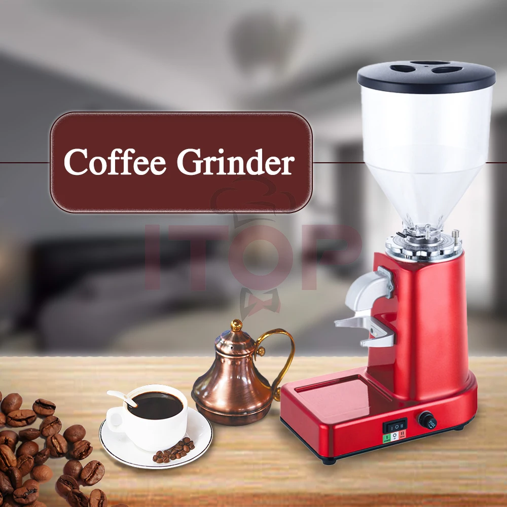 Arabic Professional Industrial Commercial Coffee Bean Grinder Automatic Espresso Flat Burr Coffee Grinder Machine