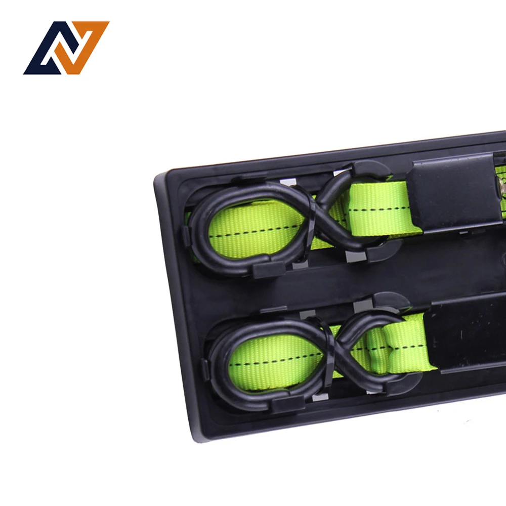 cargo ratchet tie down straps 2 pack for transport fixed S Hooks ratchet straps