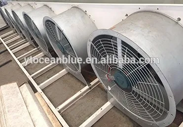 SS or Hot dip Galvanized Industrial Refrigeration Axial Fan