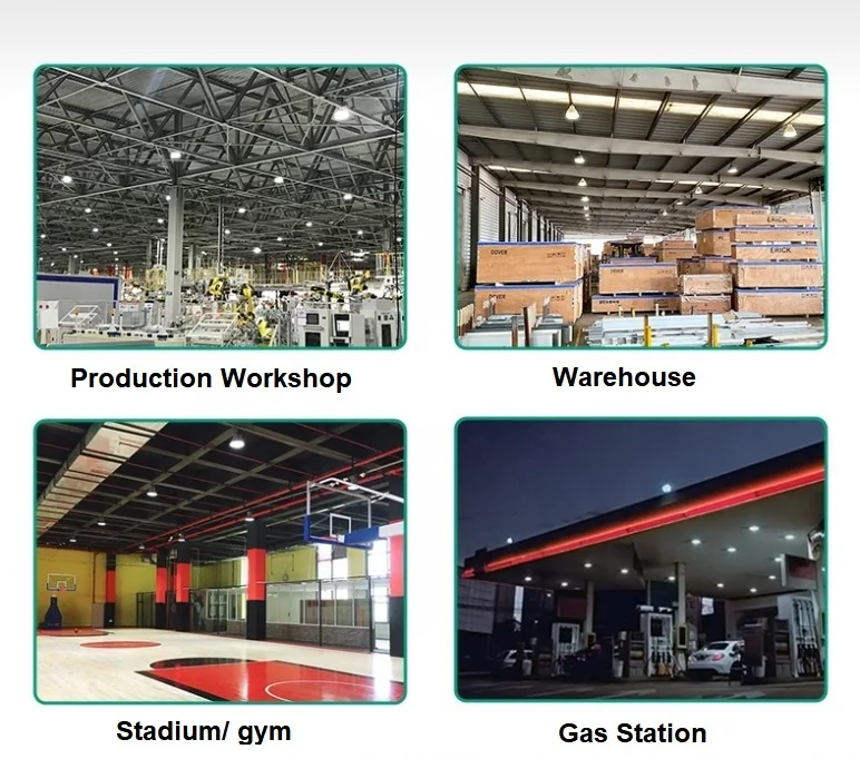 Factory Warehouse Industrial Lighting 100W 150W 200W UFO Led High Bay Light white with CE RoHs