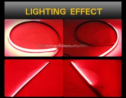 Hot selling High Position Brake Lighting Stop Lamp Red Color Flow Pattern Flexible Tail Led Strip Light Bar with Running