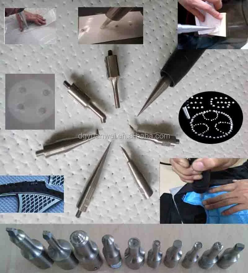 portable ultrasonic spot welding machine for polyester fabric