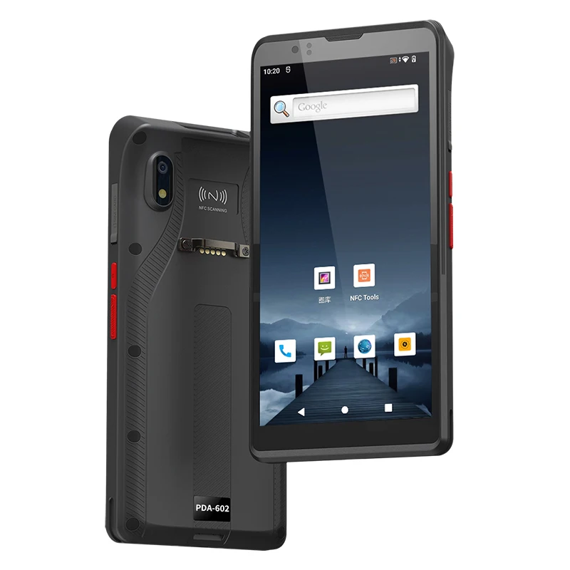 Android 12.0 1D 2D QR Barcode Scanner Inventory 4G Mobile Data Collection Terminal Rugged Wireless NFC Handheld PDA