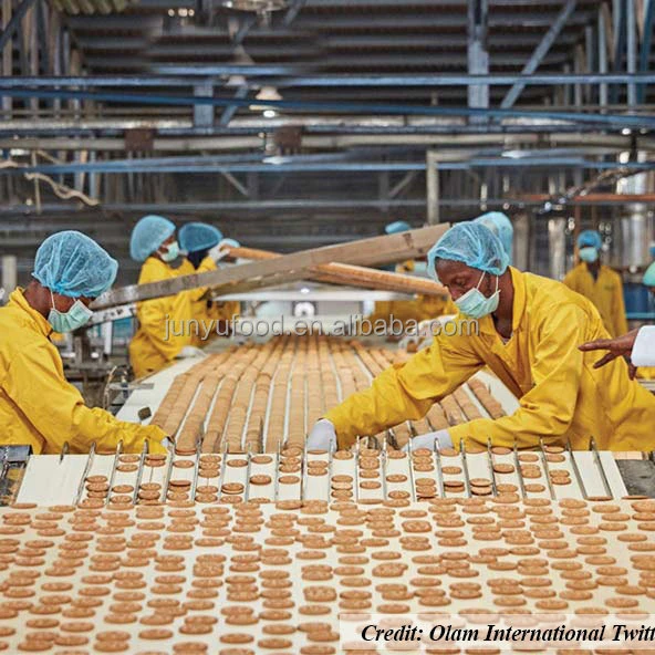 Multi-functional crack soft biscuit production line cream sandwich scallion oil biscuit sesame hard biscuit manufacturing line