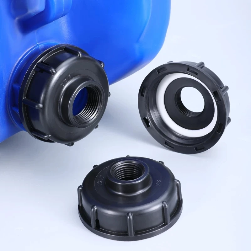 Wholesale Gallon IBC Tank Valve Adapter Plastic 63mm Inner Filament To S60x6 Outer Thick Wire Water Container