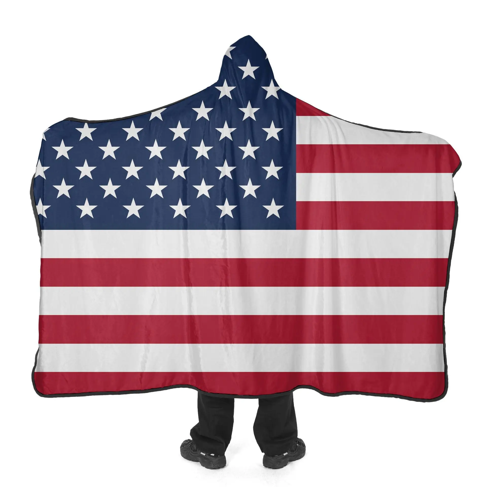 Nx 2024 World Football Game National Flag Cape 4 Sizes Body Cape Flag Hot Sale Flag Blanket for Household or Football Fans