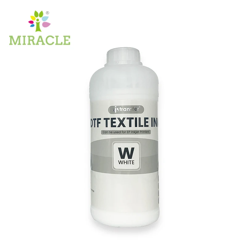 DTF White Ink Printer Waterbased Ink Transfer 1000ml