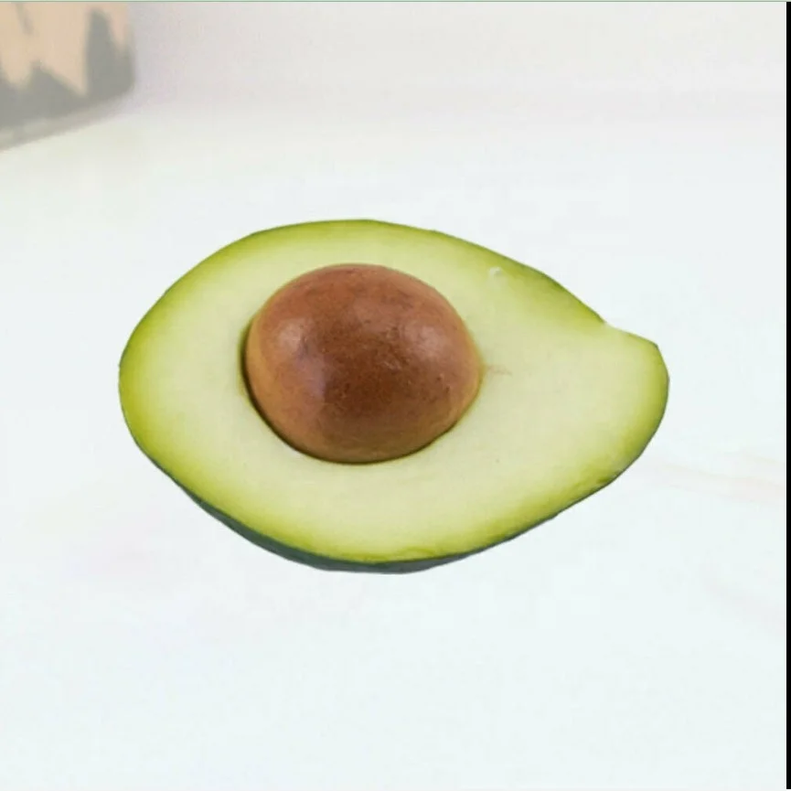 Fake Large Papier Mache Avocado Vegetable Fruit ~ Theater Prop Home Decor