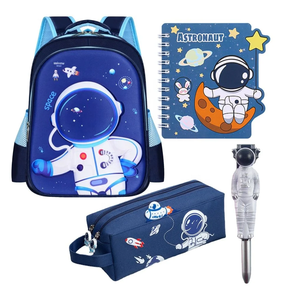 Школьная сумка Spaceman с мальчиками, милые канцелярские принадлежности