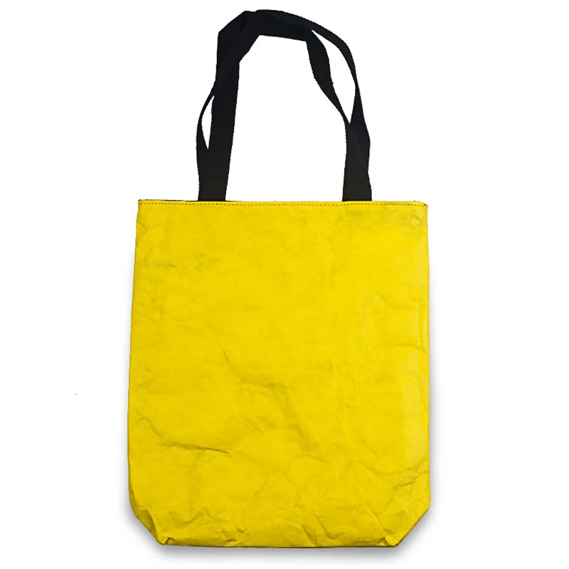 Lightweight Waterproof Eco-friendly Custom Dupont Tyvek Paper Tote Shopping Bag