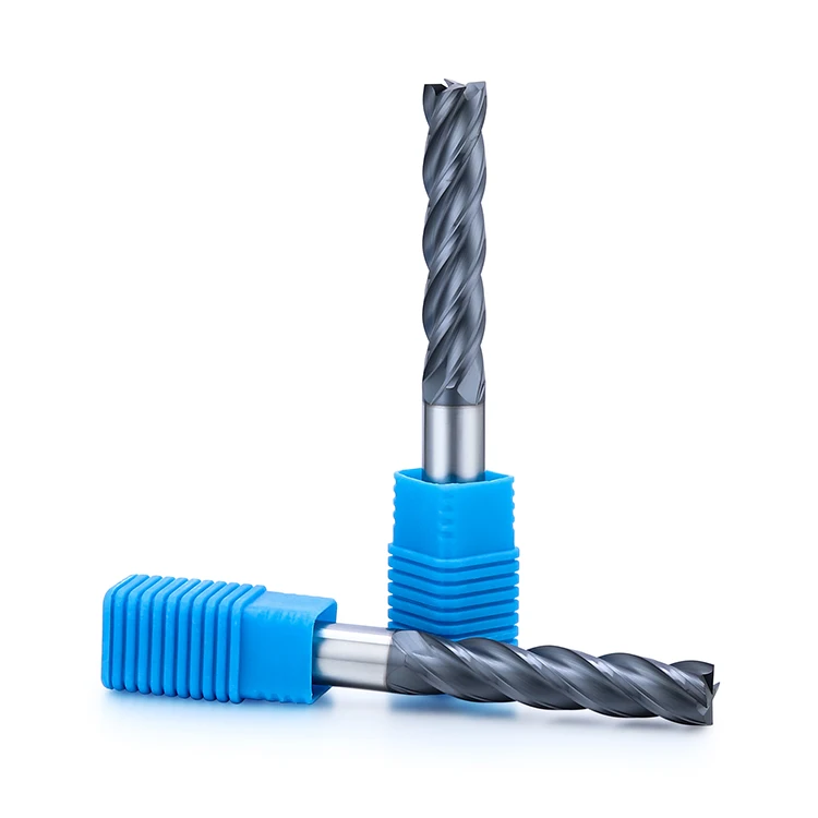 BKXE High Efficiency Processing 16 Hours Solid Carbide Milling Cutter Carbide End Mill for Steel