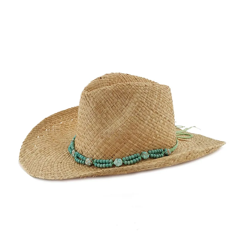Wholesale Cheap Summer Outdoor Protection Sun Cowboy Straw Hat