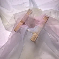 colorful rainbow transfer printing tulle print glitter tulle fabric for dress