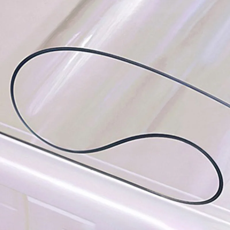 Eco- Friendly Table PVC Film Roll Transparent Soft Plastic 03mm Thin Hard Pvc clear