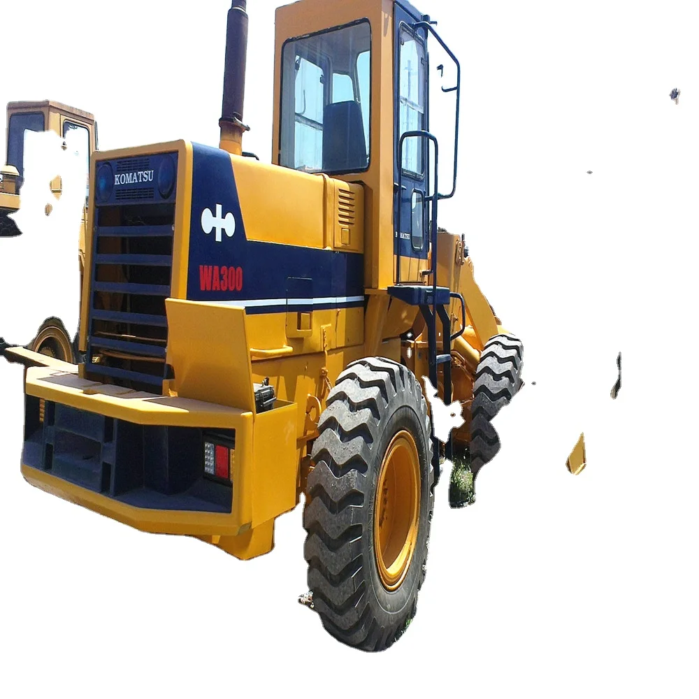 Original Machine Used Hydraulic 18tons WA380 WA300 3CX Wheel Loader For Sale