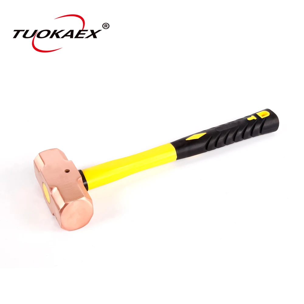 
China OEM Manufacturer Non Sparking Safety Copper Head Sledge Hammer 