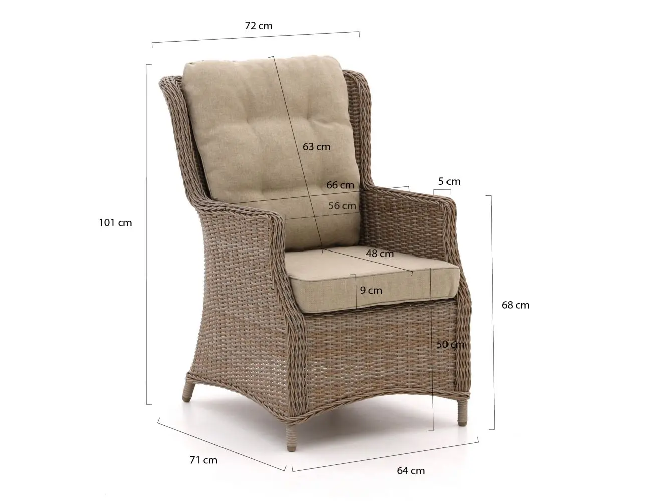 Modern outdoor rattan furniture 7 pieces dining set patio garden furniture sets sale