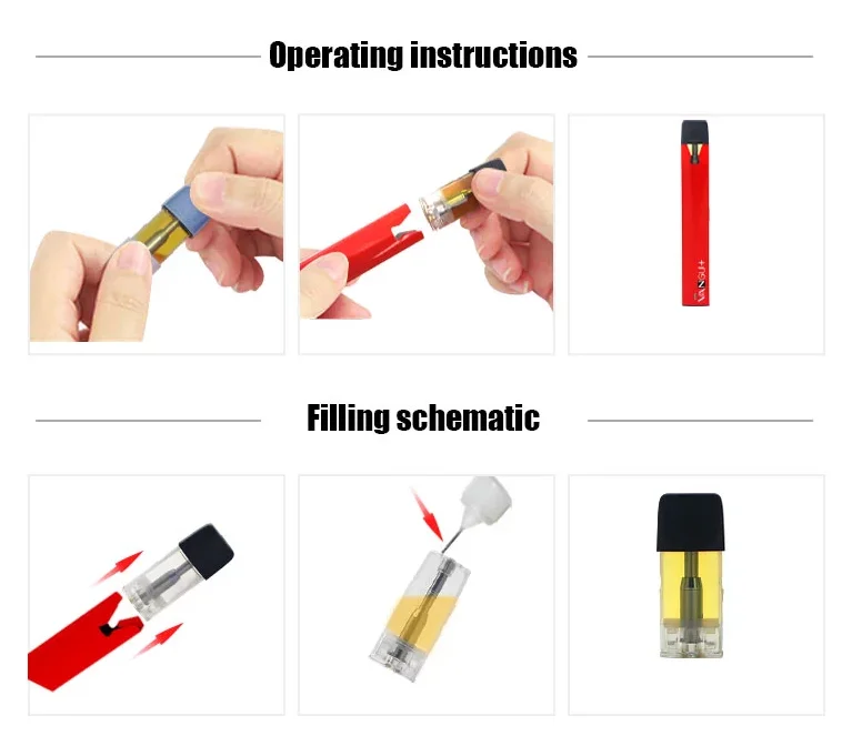 Original Electronic Cigarette Vape Pen Vaporizer Vangu Kit Refill Pod System vape starter kits