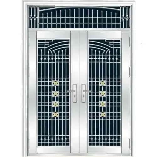 Modern Design High End Metal Doors Personal House Exterior Steel Doors Villa Main Gate Iron Entry Security Doors
