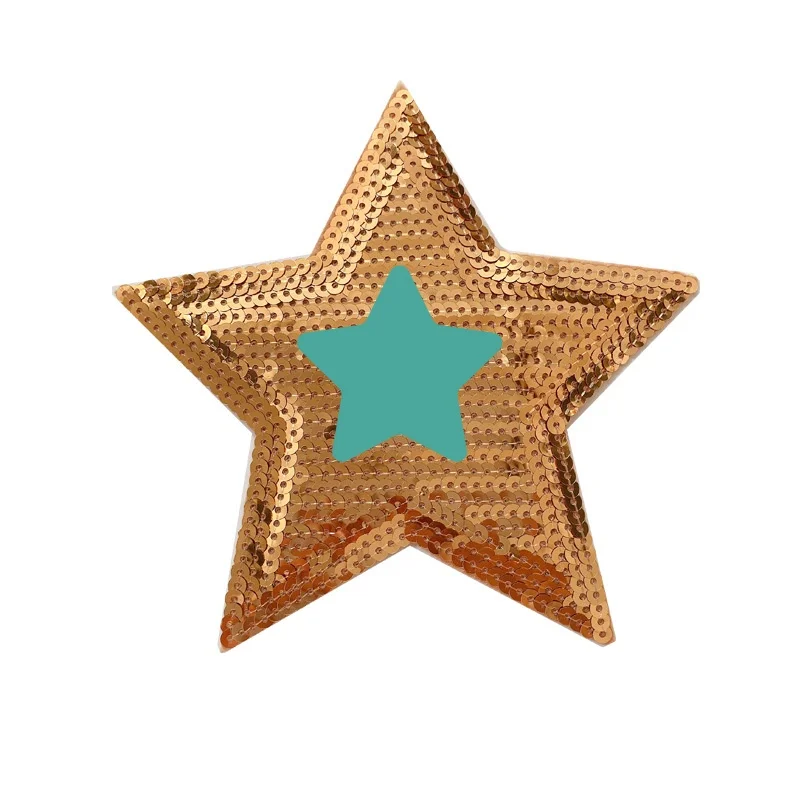 Nuesafe Custom Patch Sublimation Colorful Punch Needle Coaster Custom Pattern Patch Star Embroidered Patches