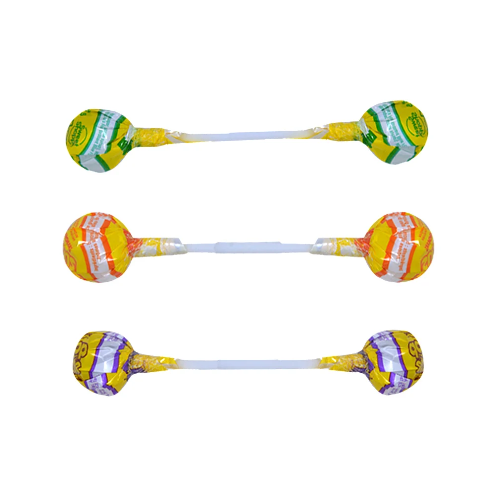 Amos Kid Like Colorful Hard Twist Stick Fruity Giant Round Lollipop Candies And Sweets