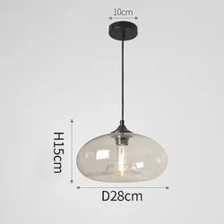 Hotel Art Design Glass Ball Nordic Lamps Guangdong Chandelier Pendant Lamp Iron Hanging Pendant Light For Bedroom Dining Room