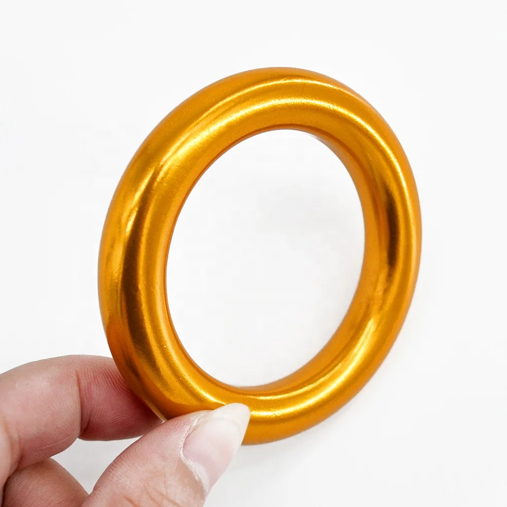 Aluminum Alloy Multifunctional Rappelling Connecting O-ring Outdoor Rock Climbing Rigging Equipment