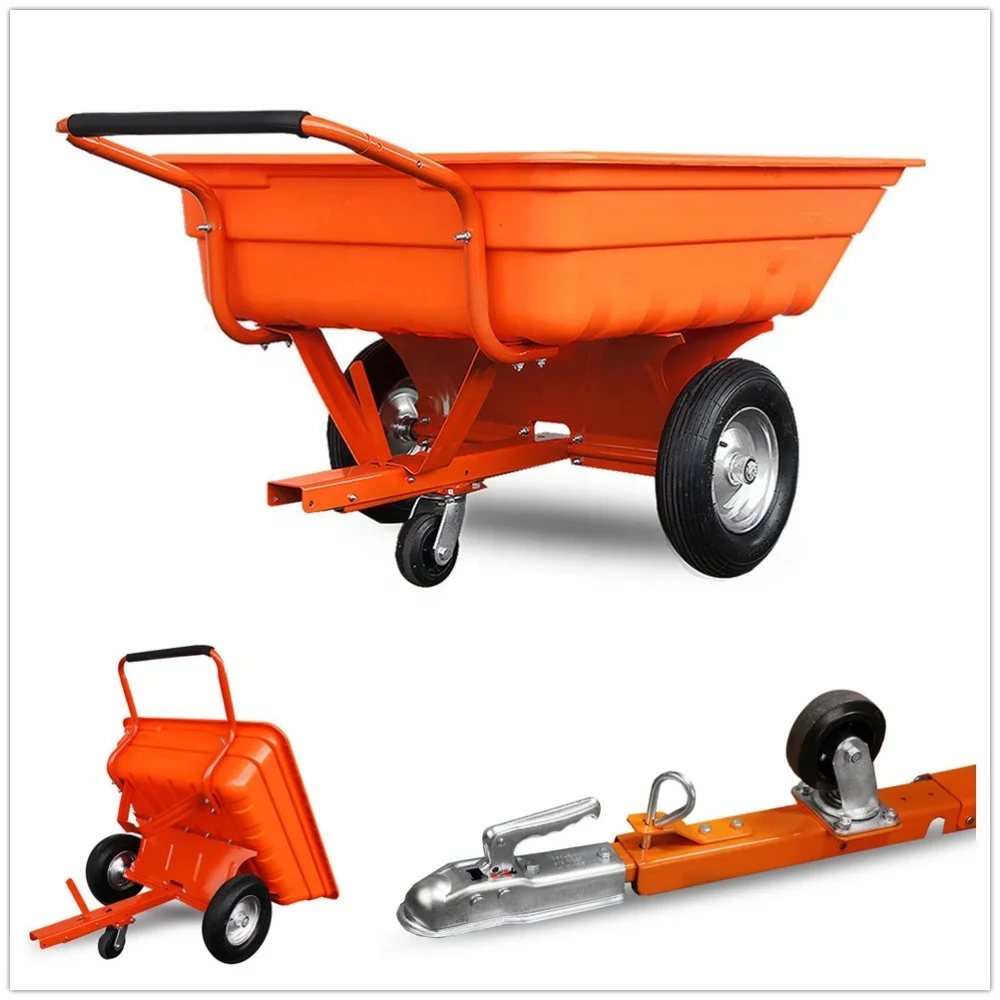 factory Dump Atv farm tipping trailer